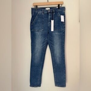 Nicole Miller Blue Ankle & Cropped Jeans